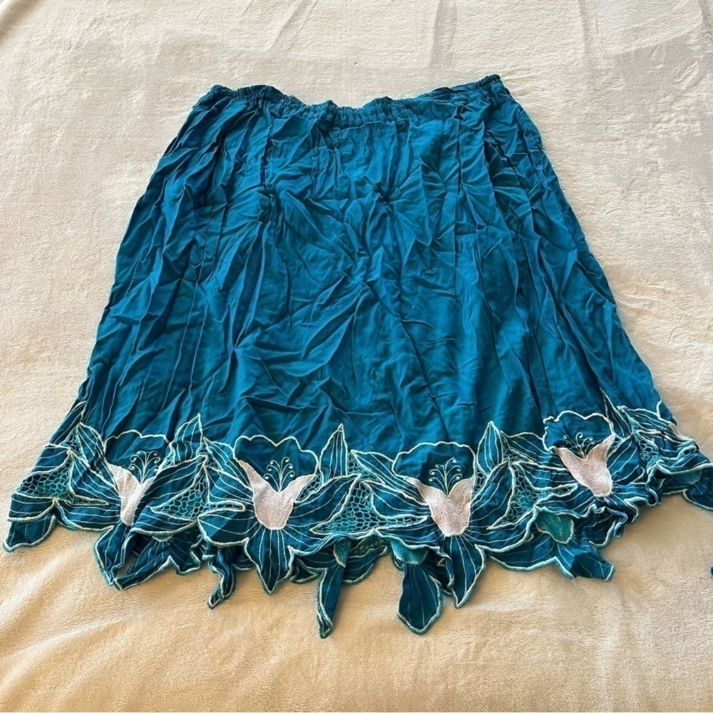 Nativewear Of Bali Skirt Set with Tank & Cardigan